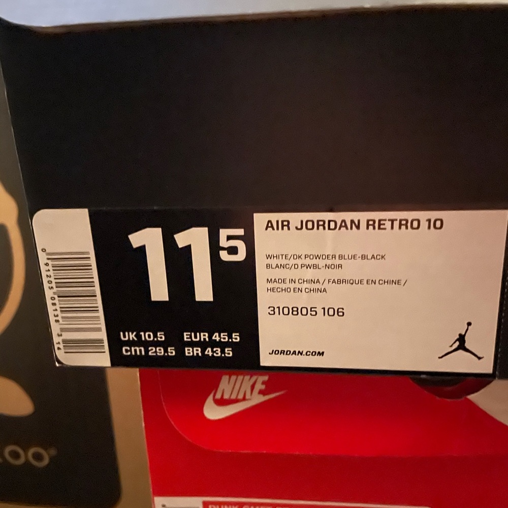 Air Jordan’s retro 10s